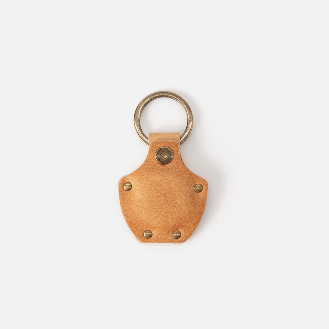 AirTag Case: Key Ring / Natural