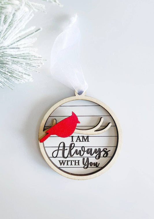 I am always with you ornament