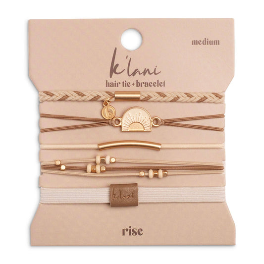 K’Lani Hair Tie Bracelets - Rise