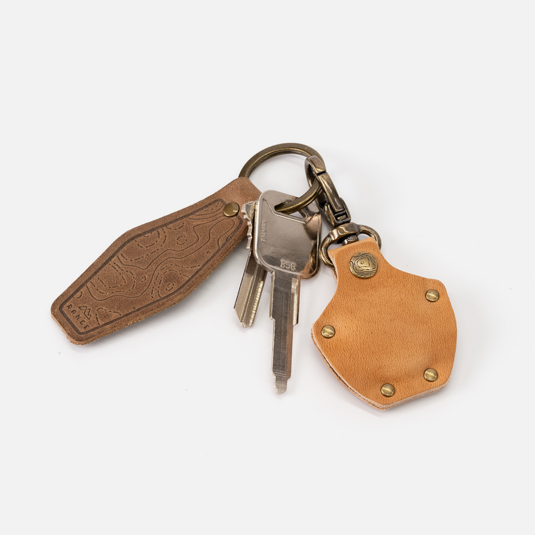 AirTag Case: Key Ring / Natural