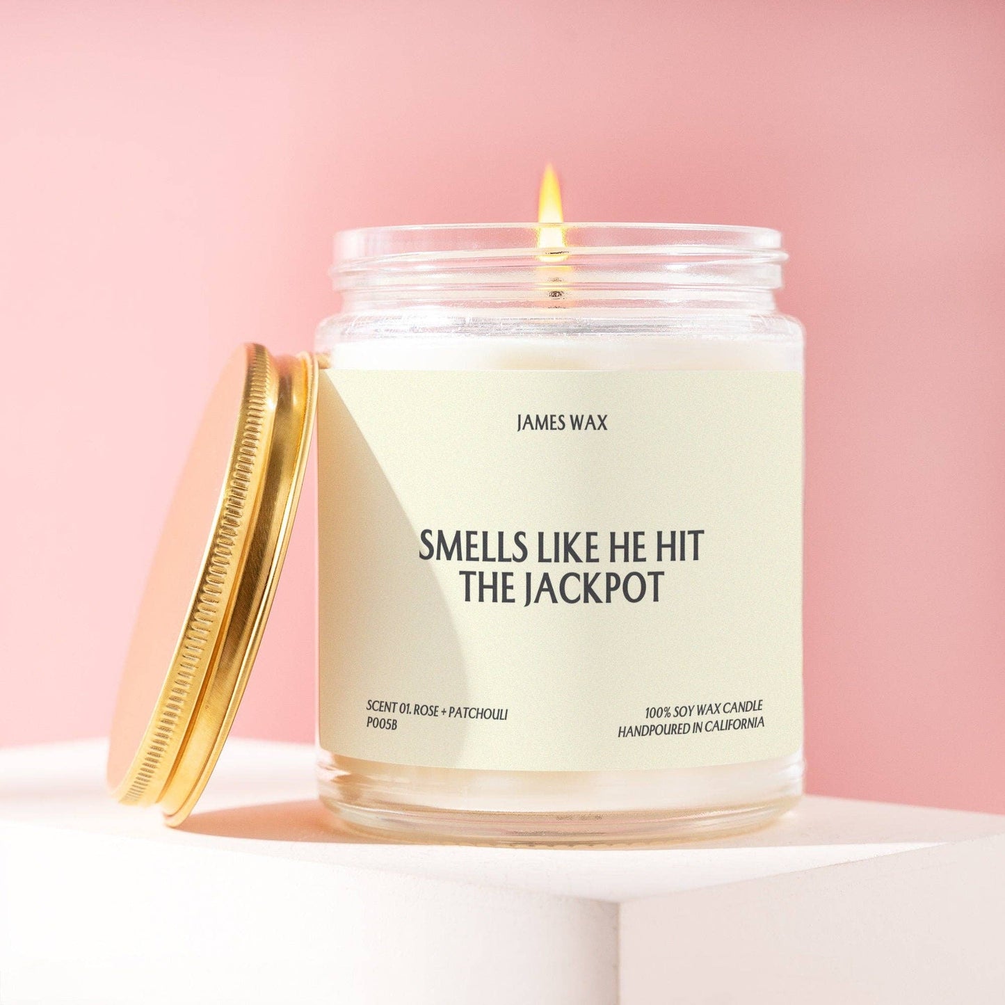 Hit the Jackpot Engagement Gift Engagement Gift Engaged Candle Bridal Shower Gift Bride to Be P005B: No, I'll Take It As Pictured! / 01. Rose + Patchouli