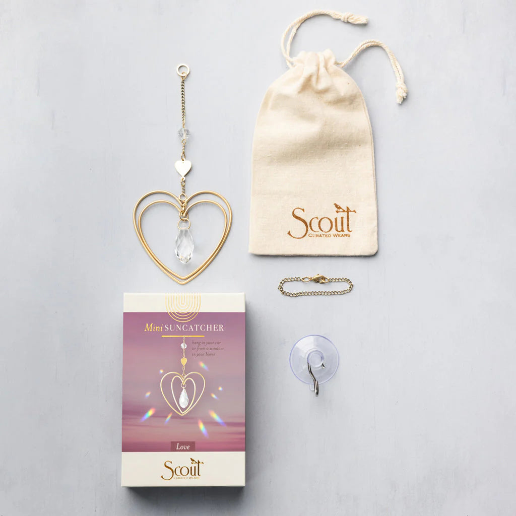 Scout Mini Suncatcher - Love