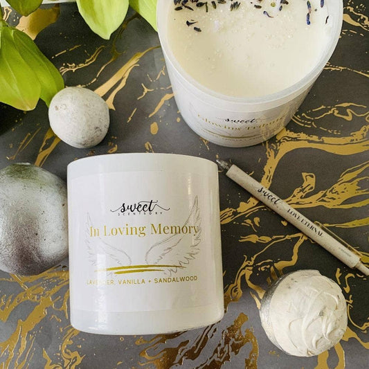 In Loving Memory Coconut Soy Candle
