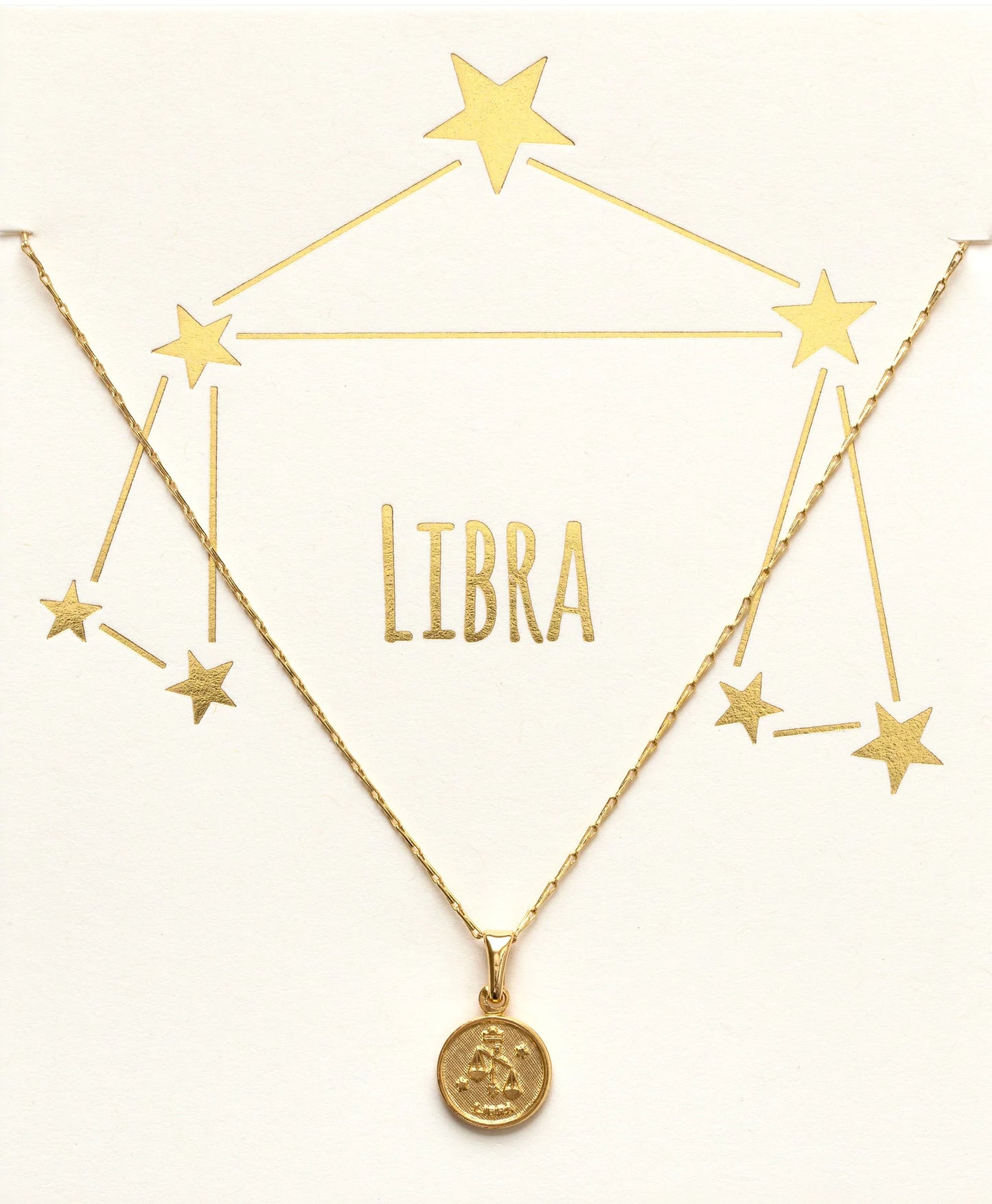 Zodiac Necklace- Libra