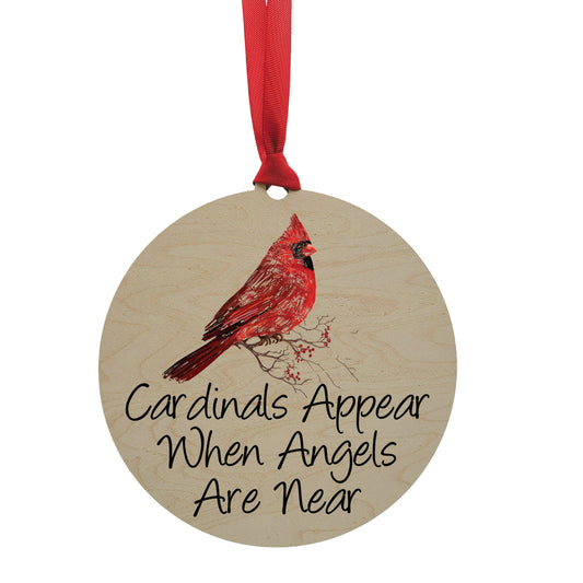 Cardinals Appear When Angels Are Near Ornament