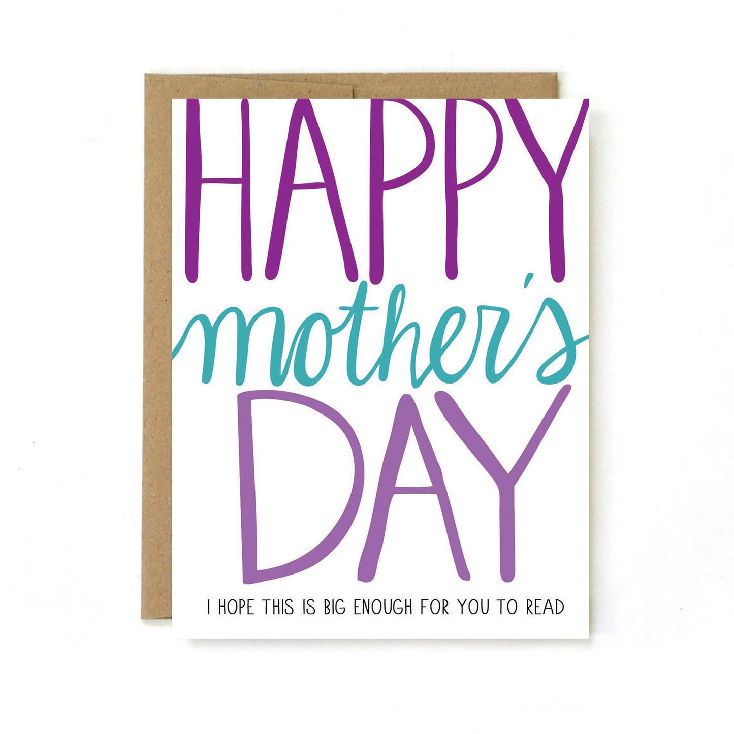 Mother's Day Card - Read