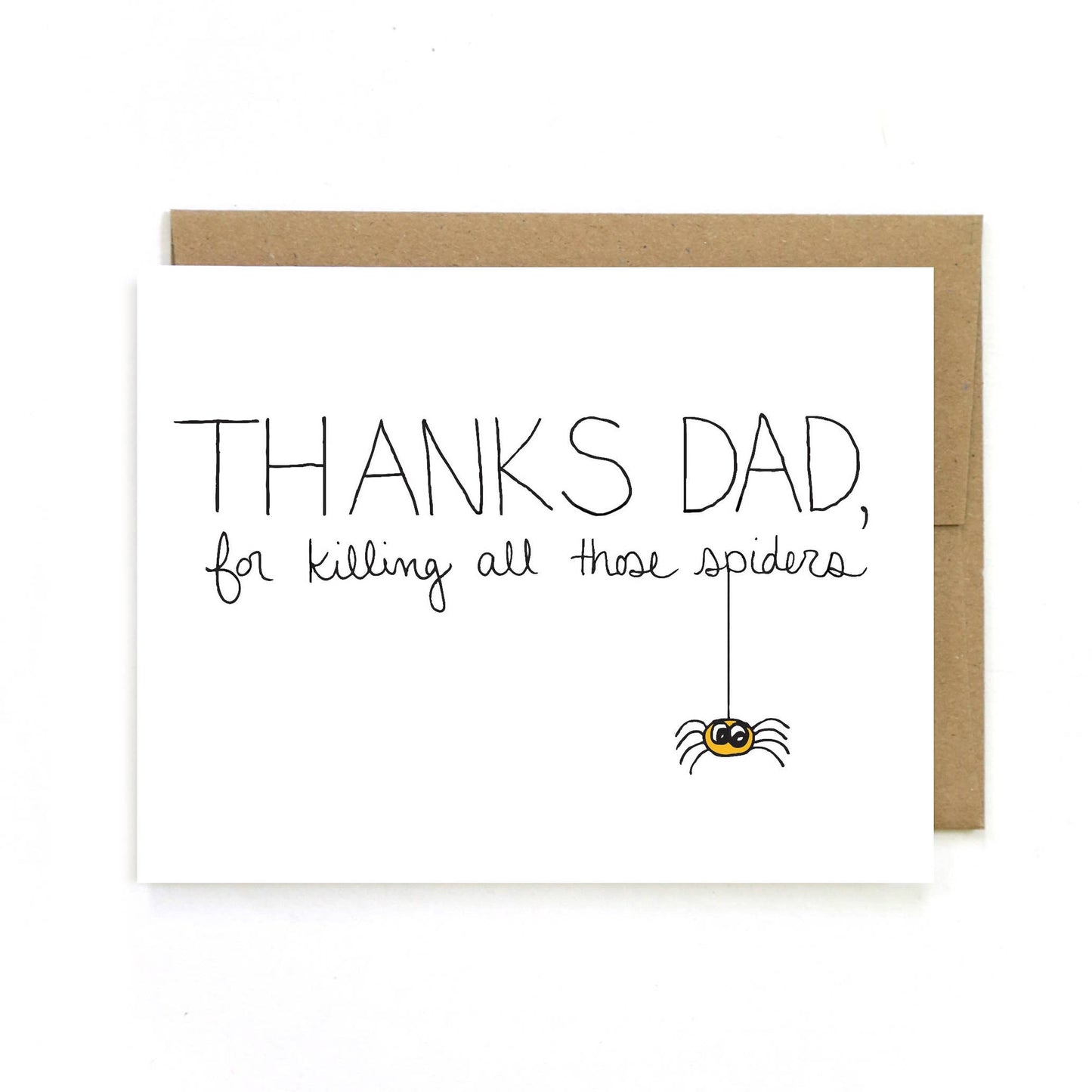 Father's Day Card - Spider