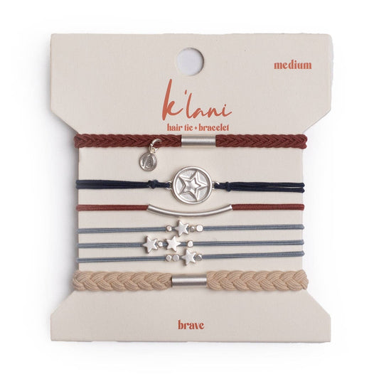K'lani Hair Tie Bracelets - Brave