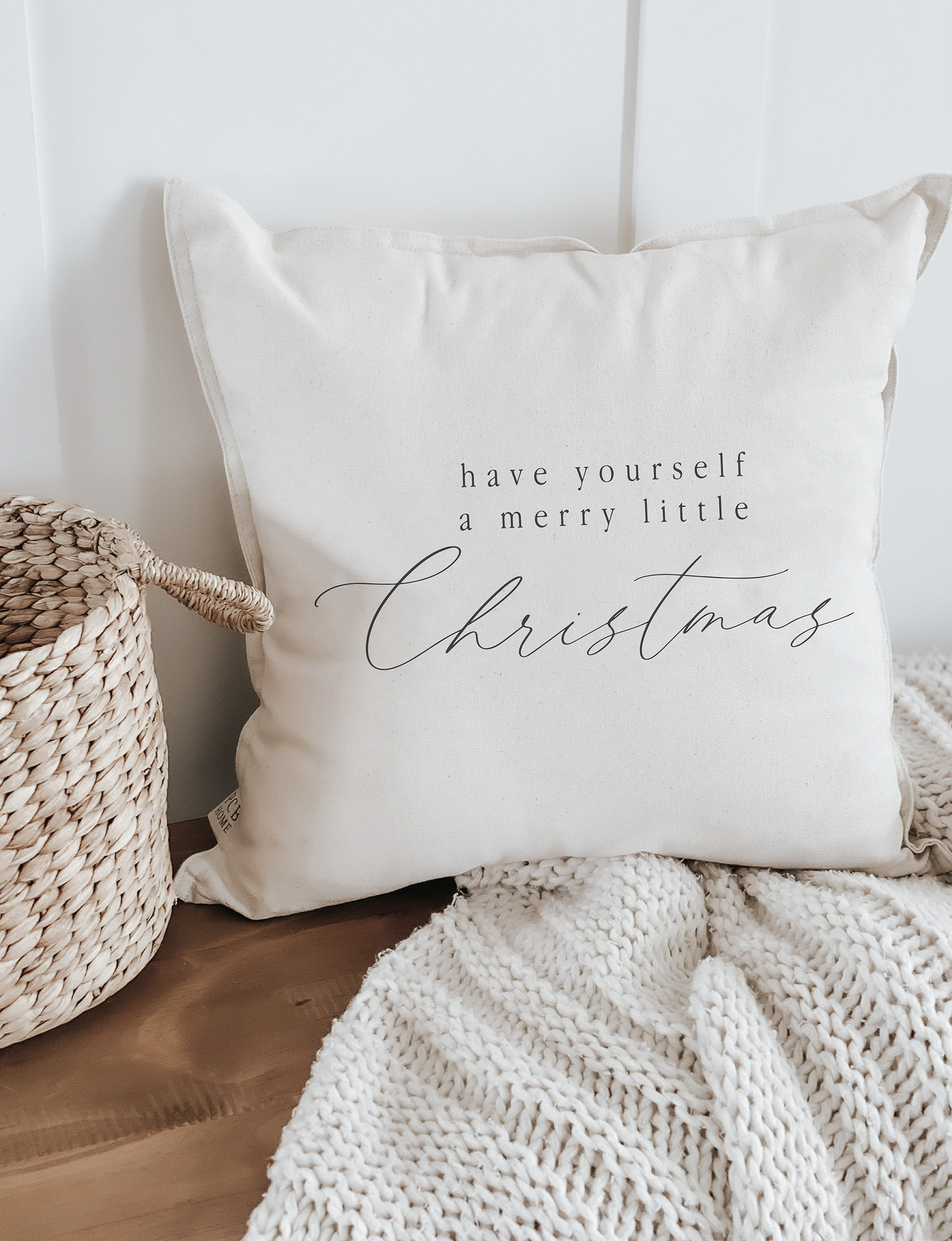 Have Yourself A Merry Little Christmas Throw Pillow