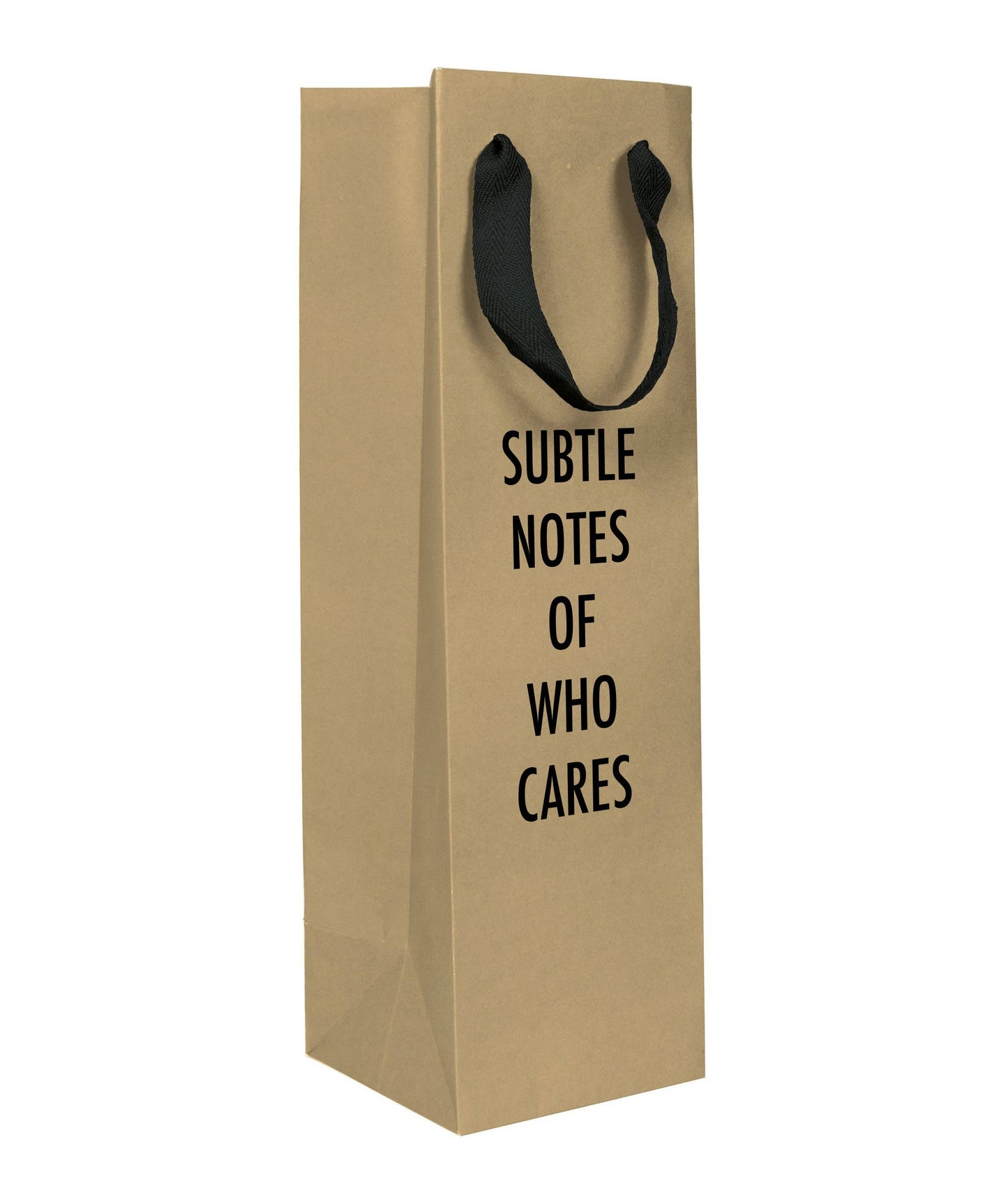 Subtle Notes Wine Bag
