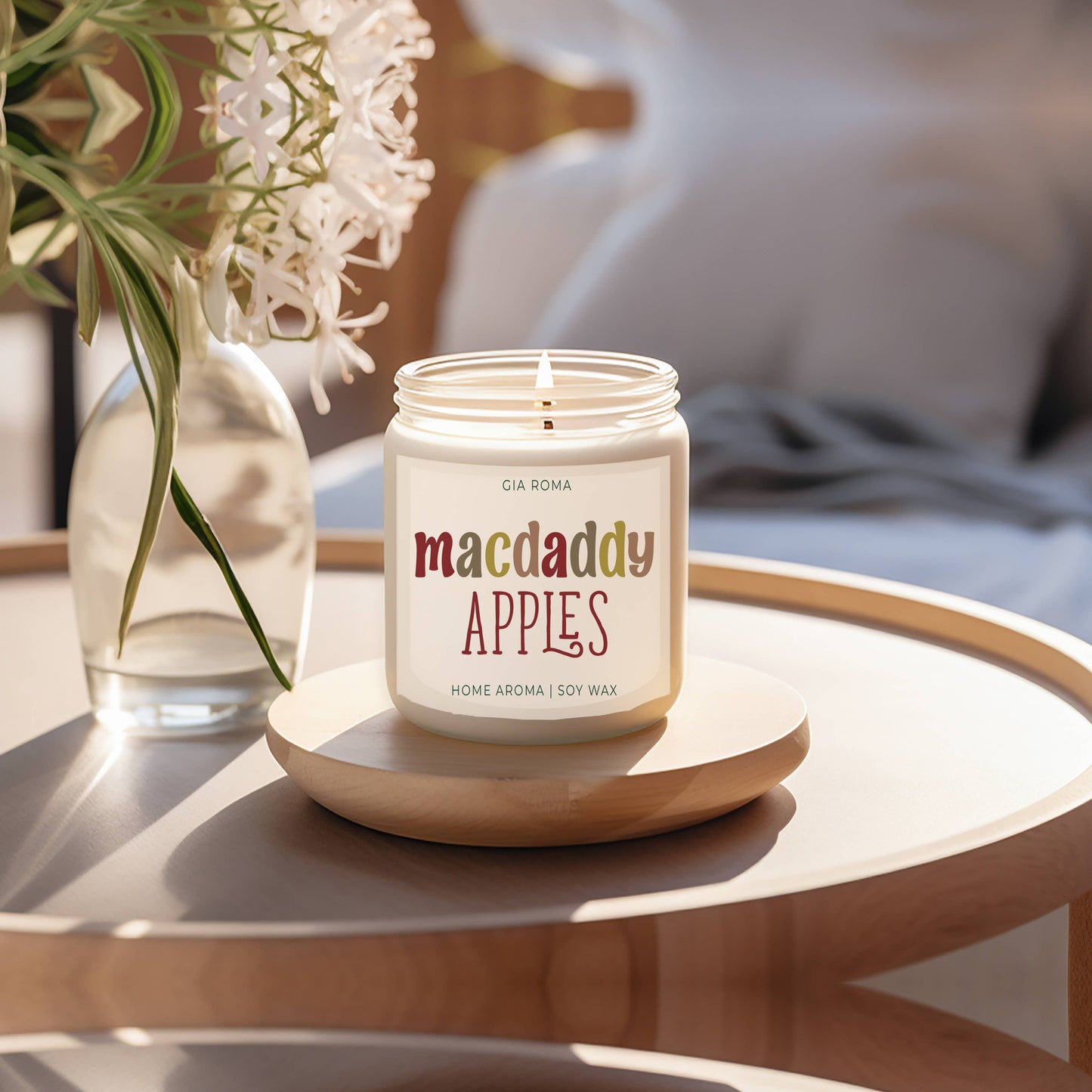 macdaddy Apples Soy Candle