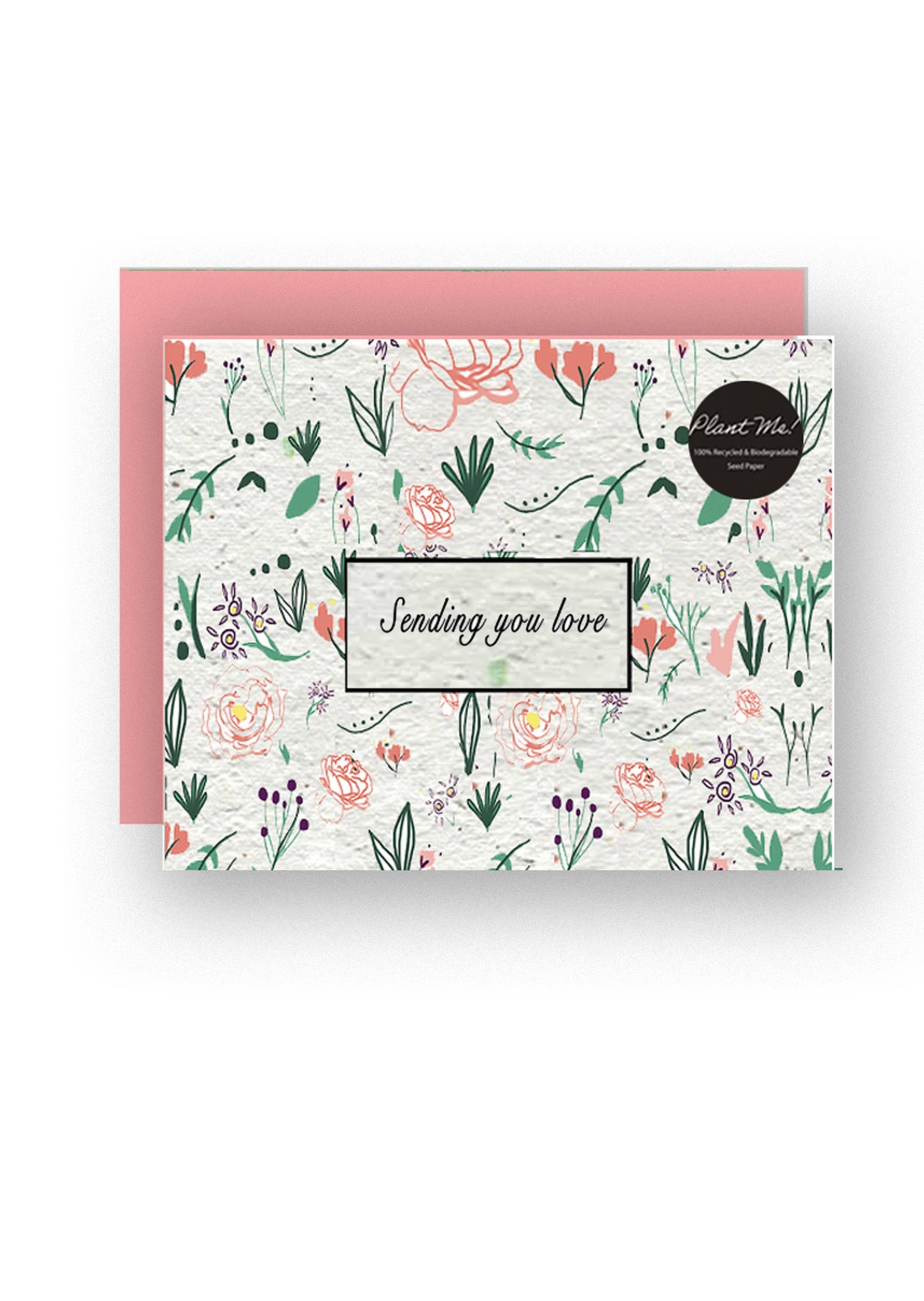Sending You Love || Wildflower Greeting Card