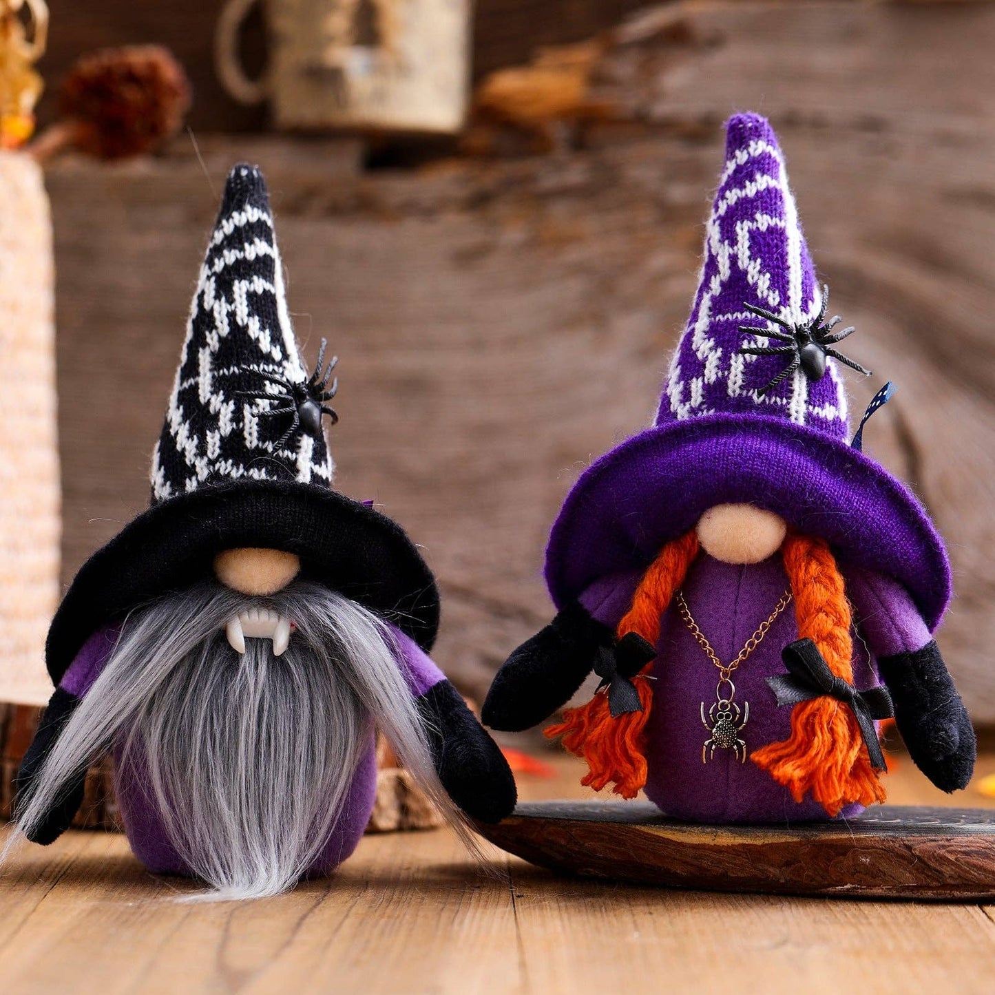 Spooky Spider Gnomes