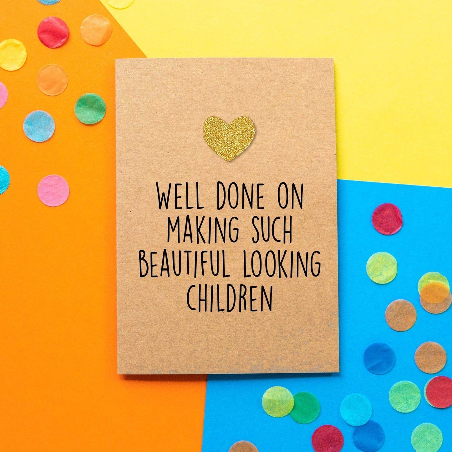 Greeting Card - Making Beautiful Looking Children