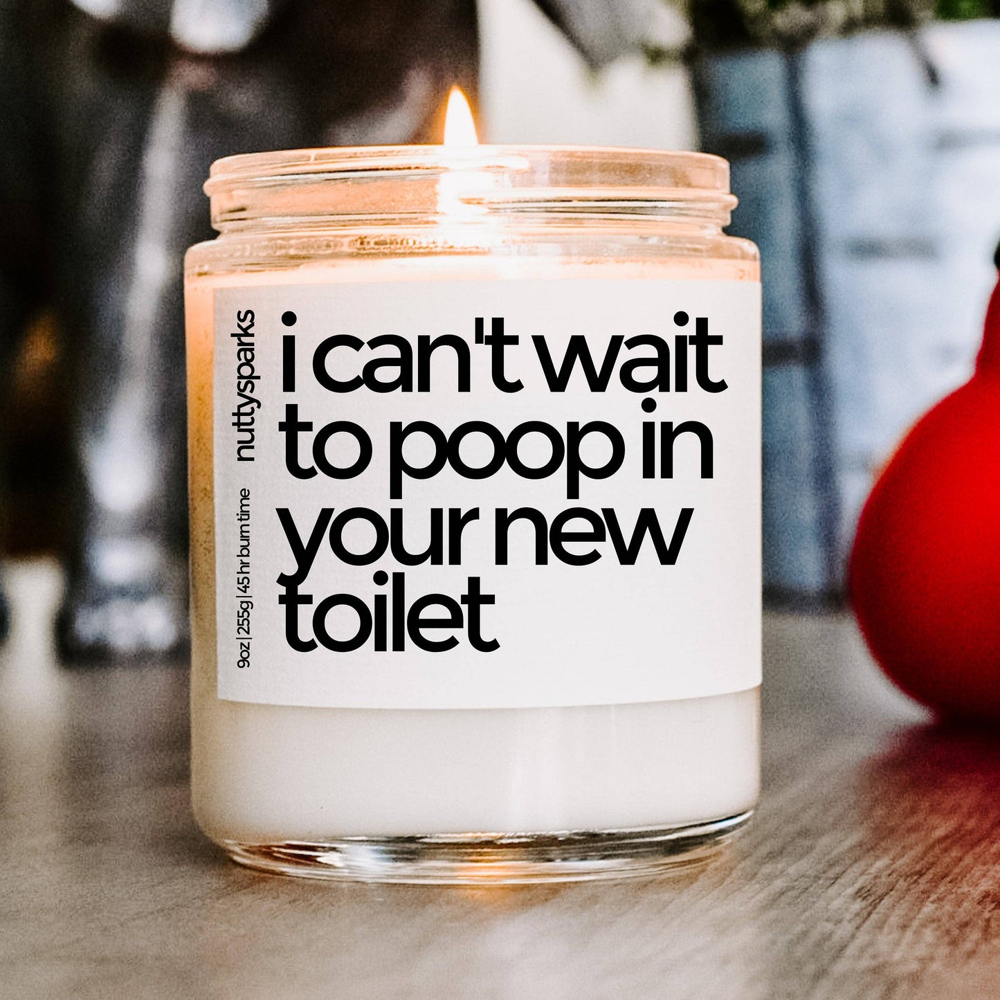 i can’t wait to poop in your new toilet soy candle