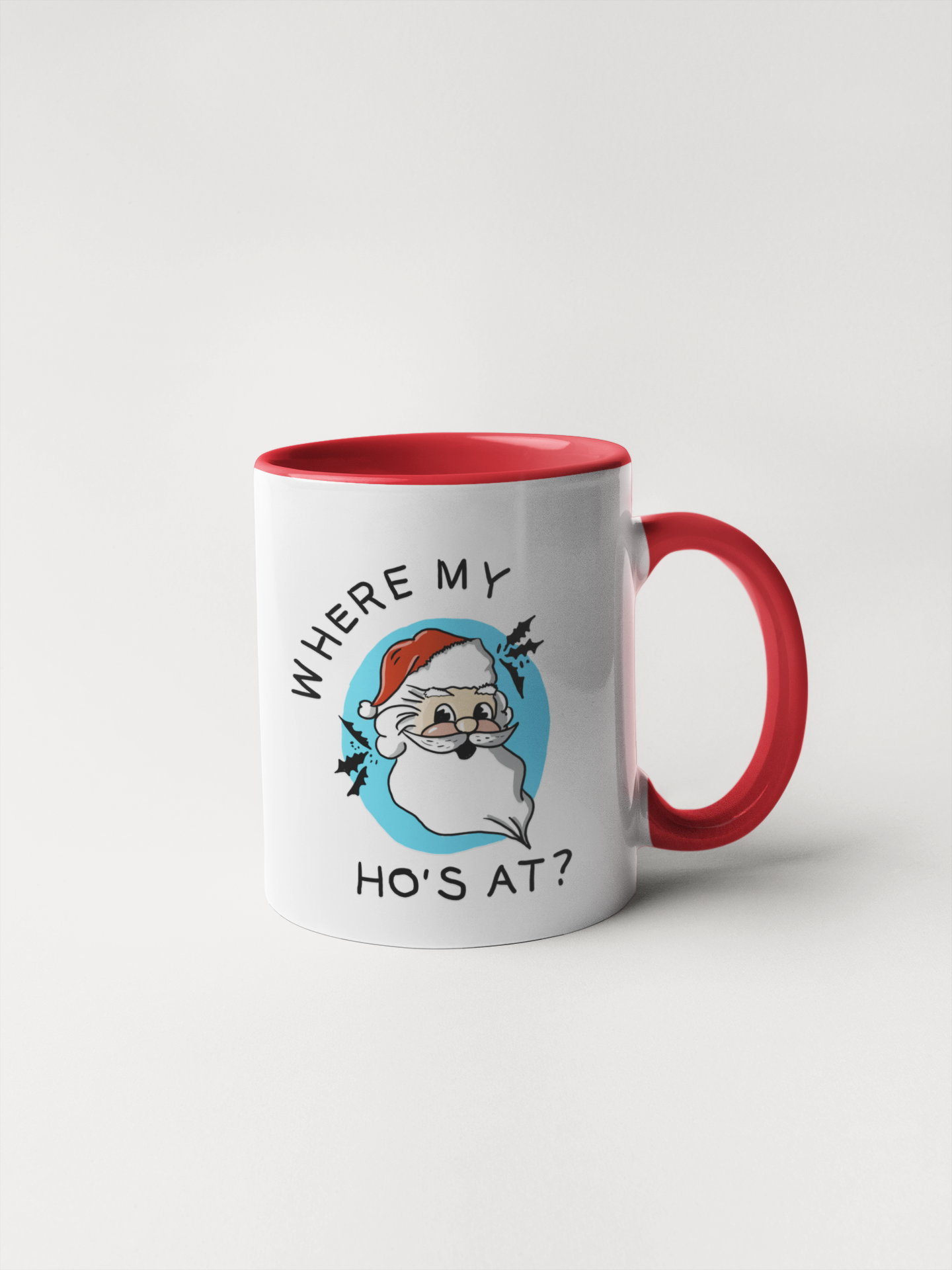 Santa - Where My Ho's At Coffee Mug