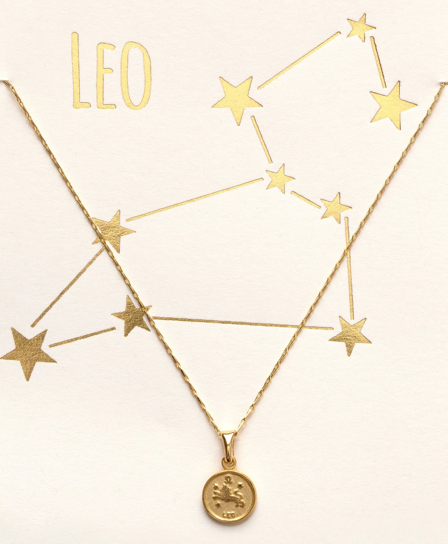 Zodiac Necklace- Leo