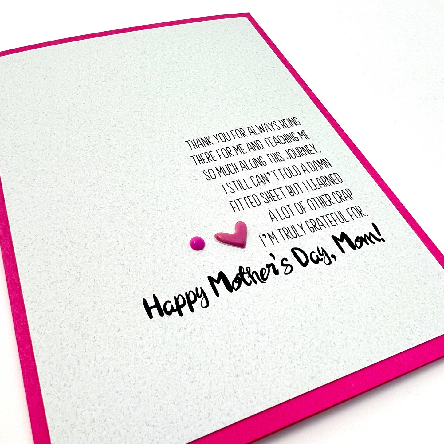 Mother’s Day Fitted Sheet funny card