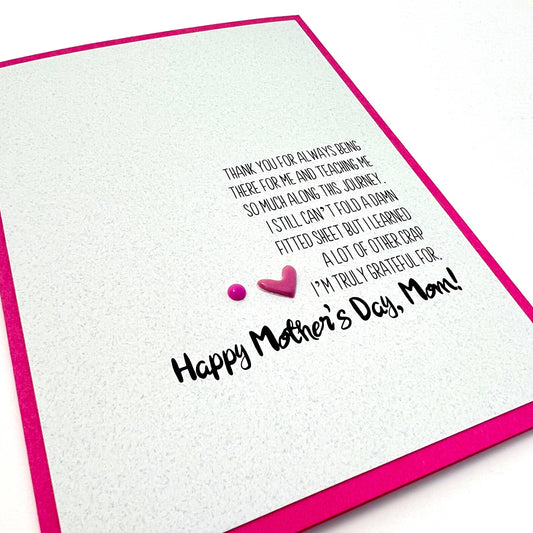 Mother’s Day Fitted Sheet funny card