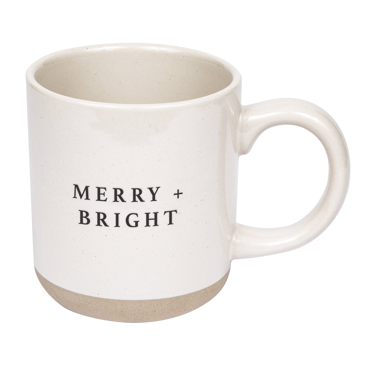 Merry & Bright Stoneware Coffee Mug