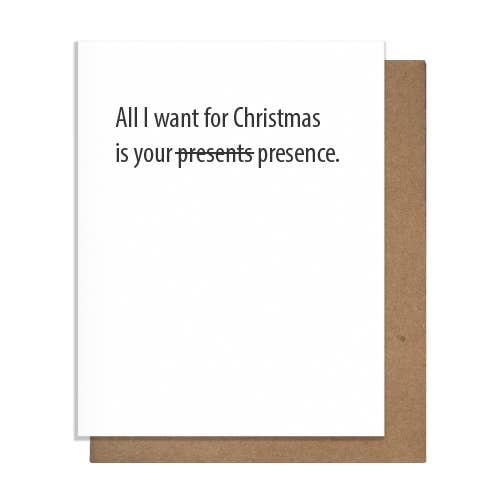X-mas Presence - Christmas Card