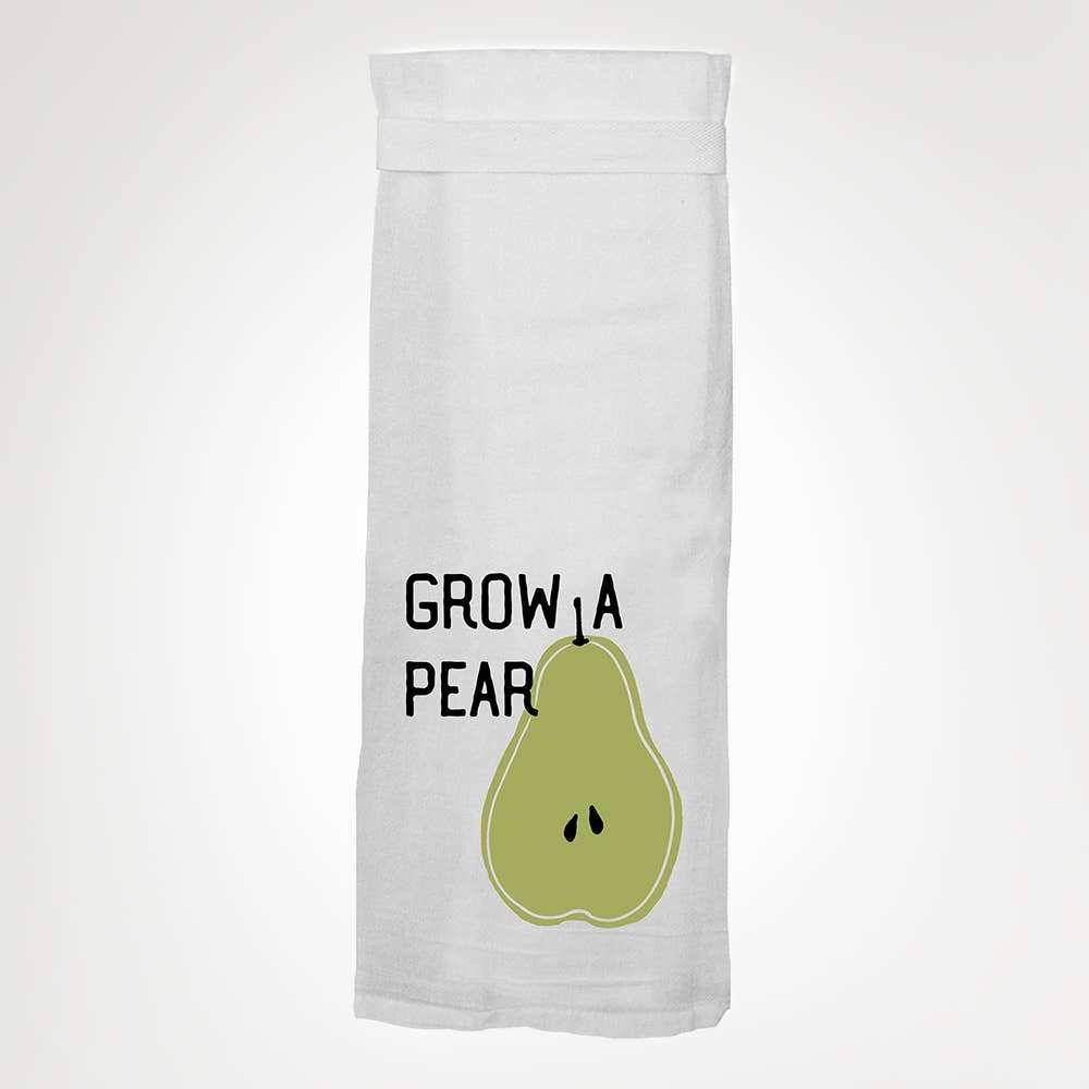 Grow A Pear | Funny Kitchen Towels