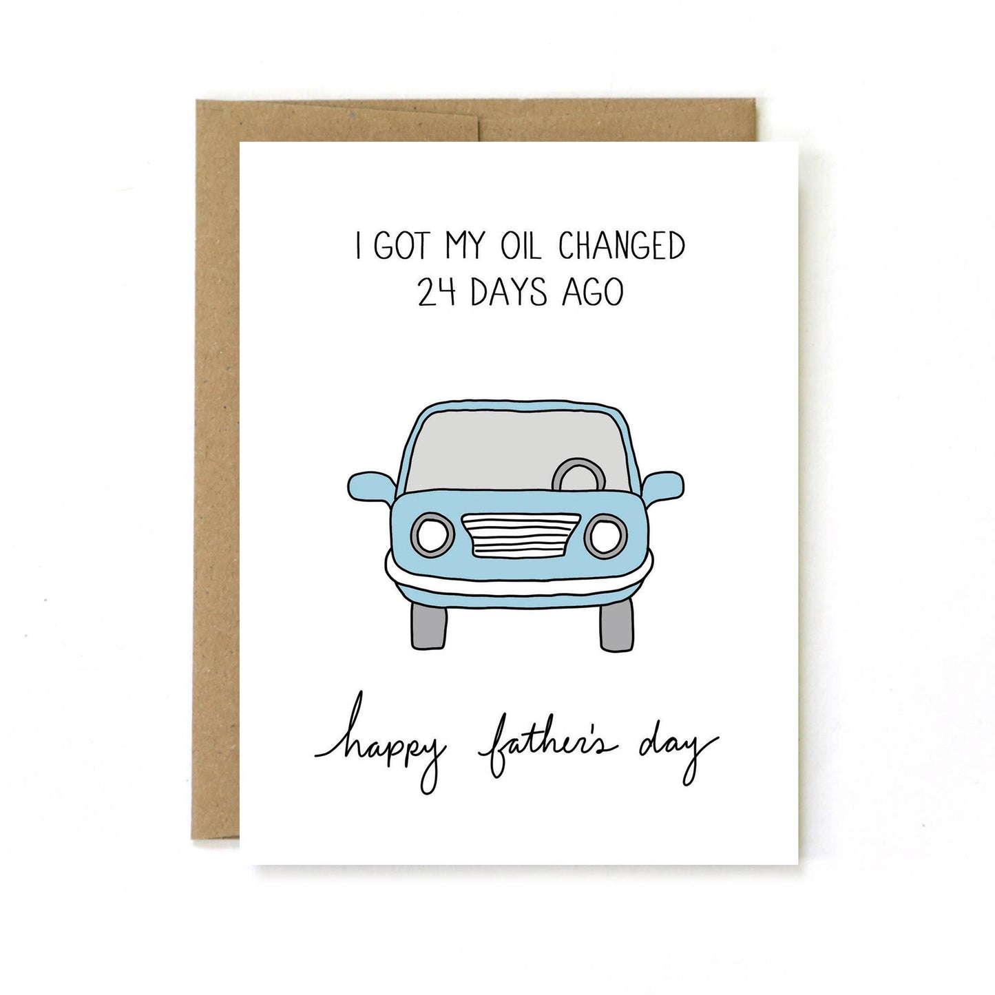 Father's Day Card - Oil Change