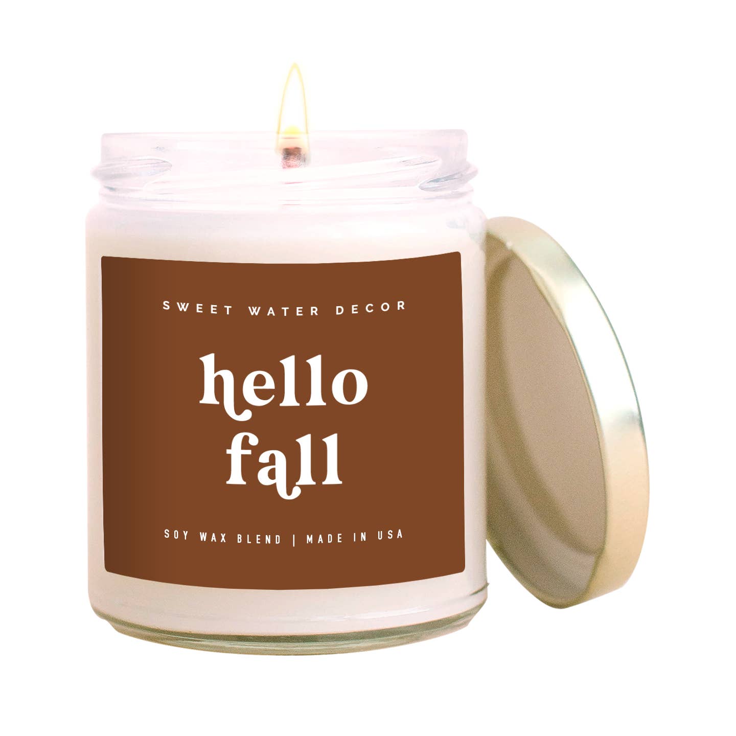 Sweet Water Decor - Hello Fall 9 oz Soy Candle