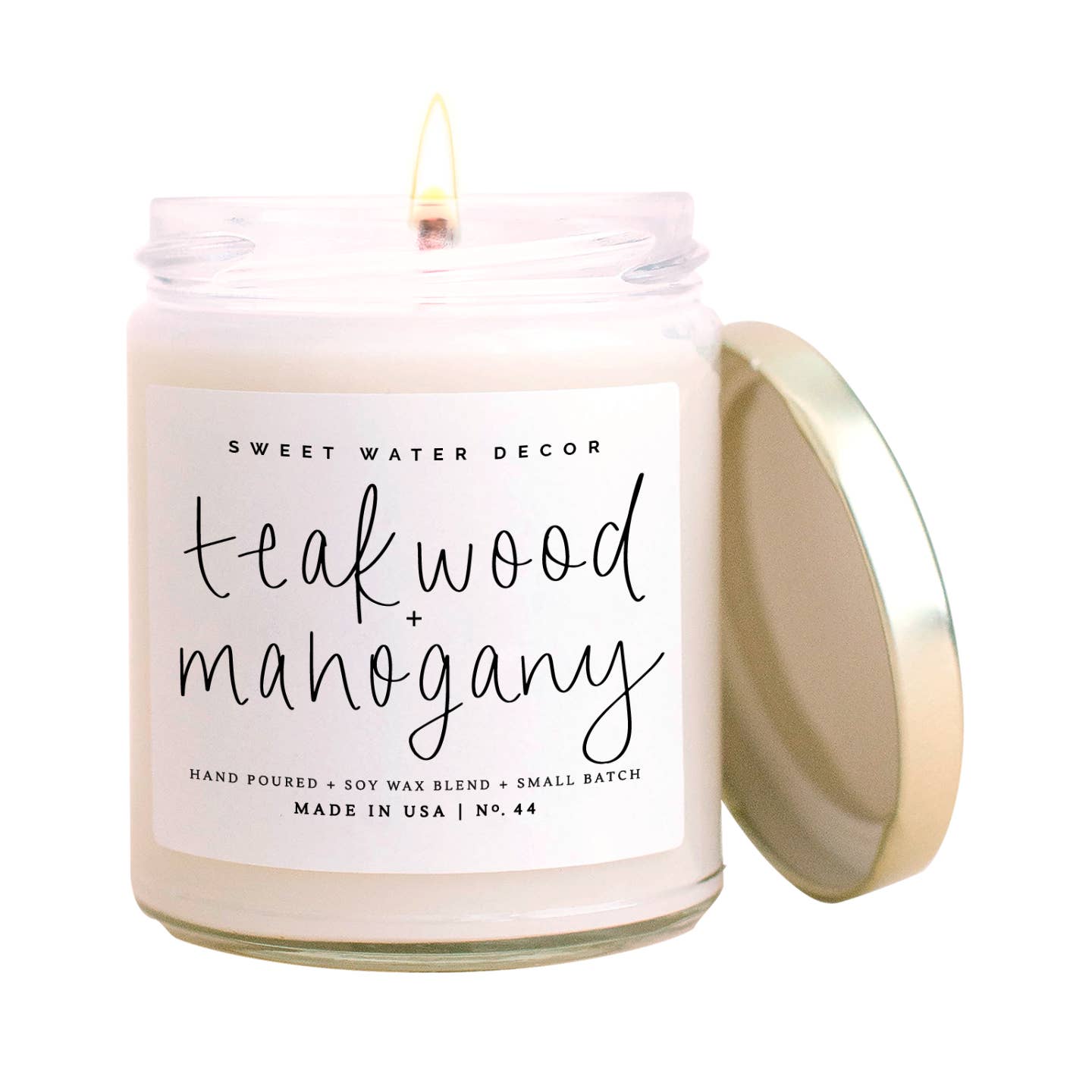Teakwood and Mahogany Soy Candle 11 oz