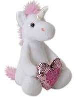 Stuffed Valentine’s Day Animal Unicorn with Heart