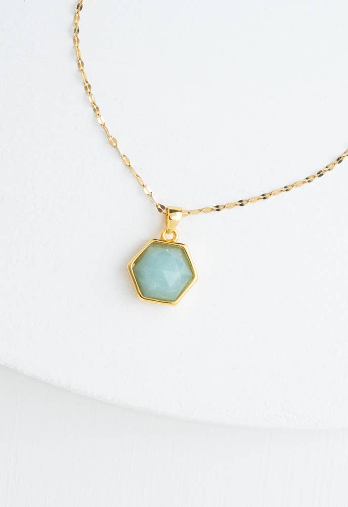 Bright & Bejeweled Necklace in Jade Amazonite