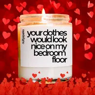 Nutty Sparks Bedroom Floor 9 oz Soy Candle