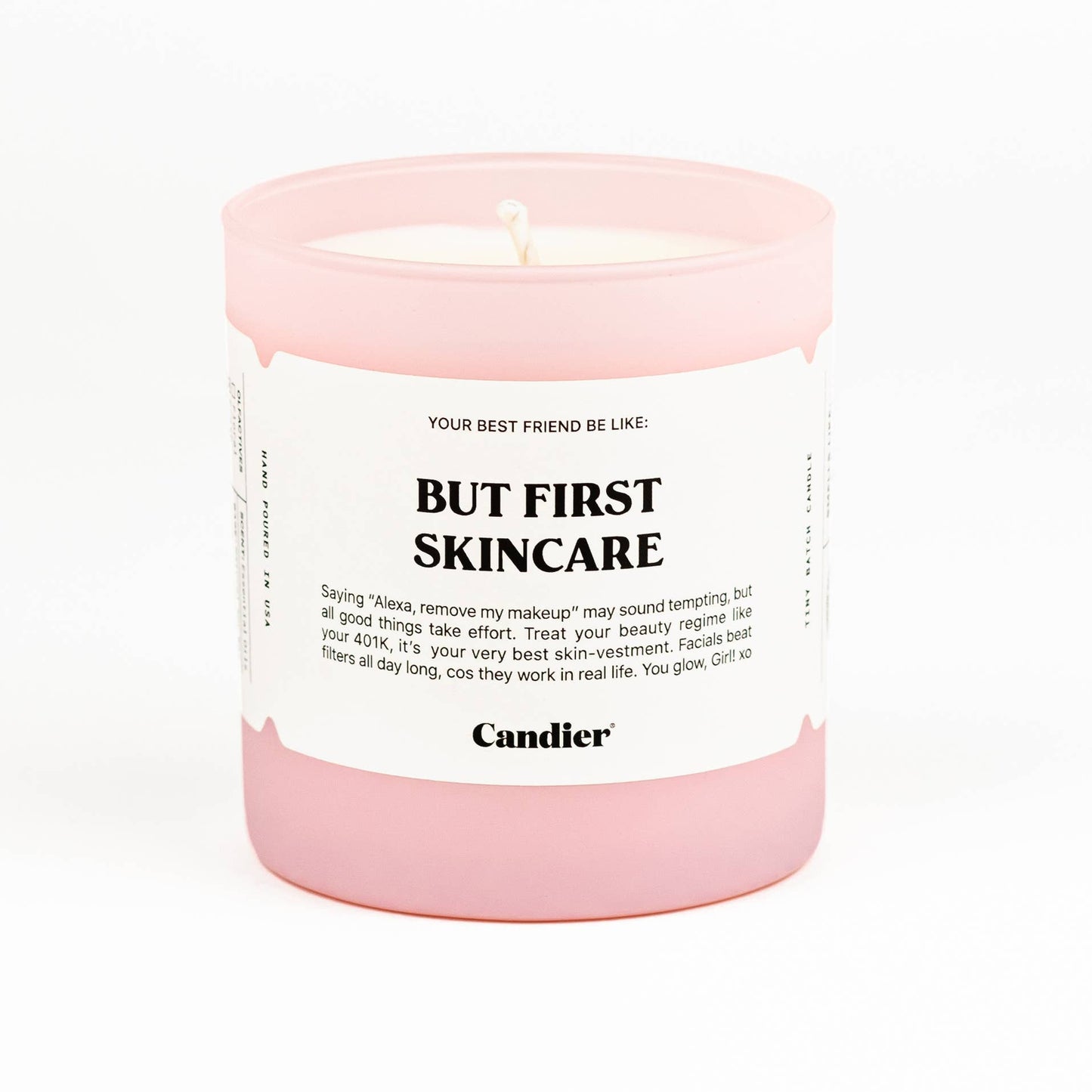 But First Skincare Candier 9oz Soy Candle