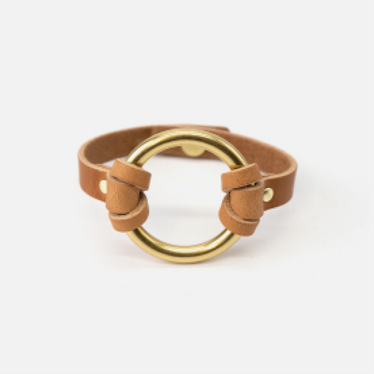 Chinati O-Ring Bracelet Light Brown
