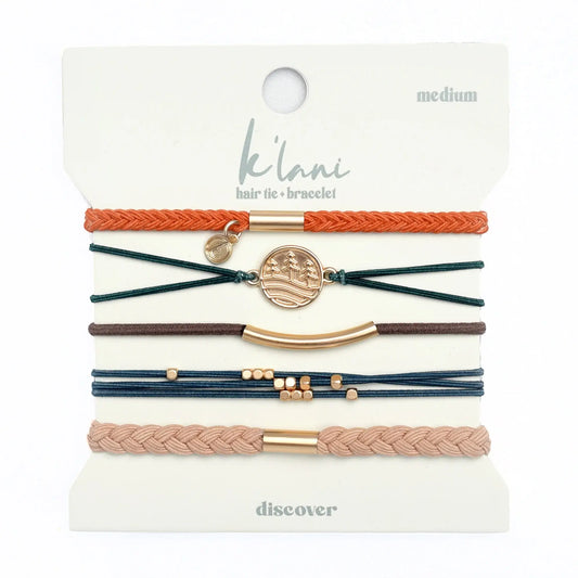 K'Lani Hair Tie Bracelets - Discover