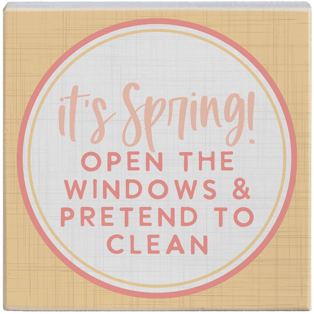 Spring Open Windows - Small Talk Square