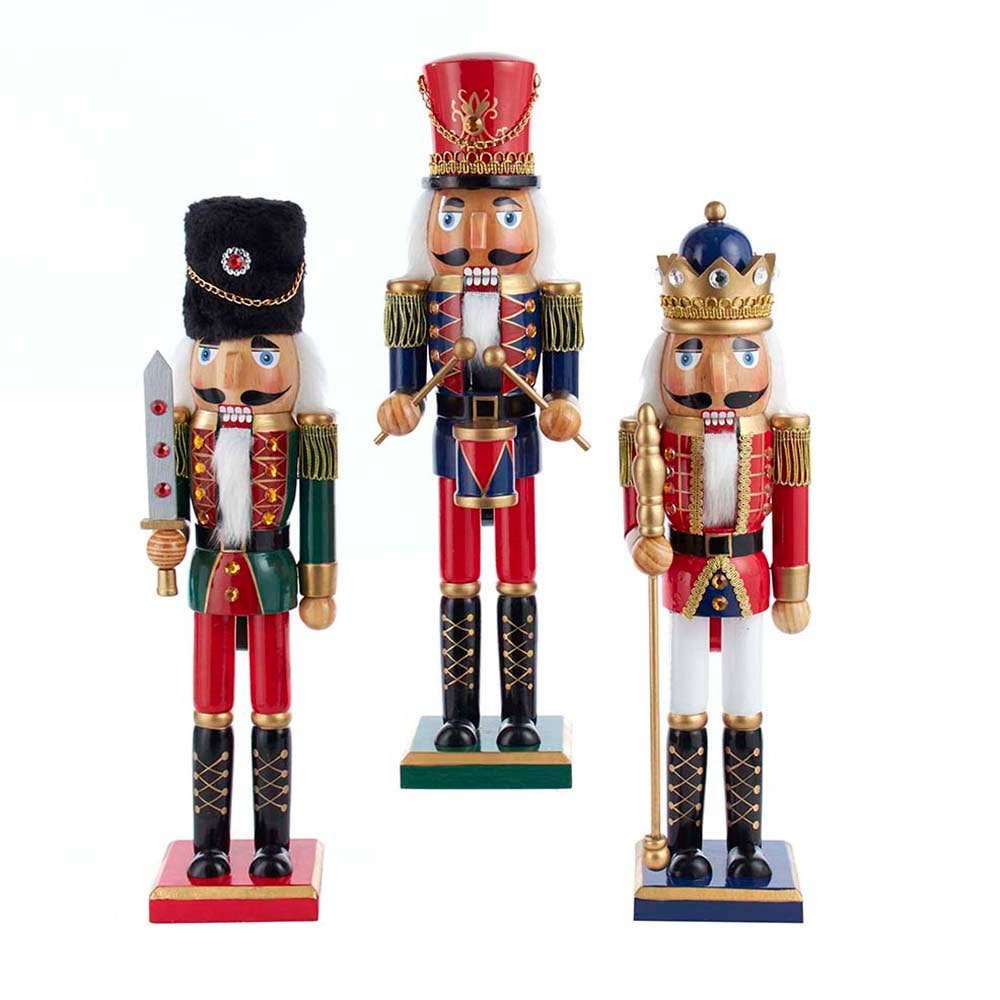 15" Wooden Nutcracker