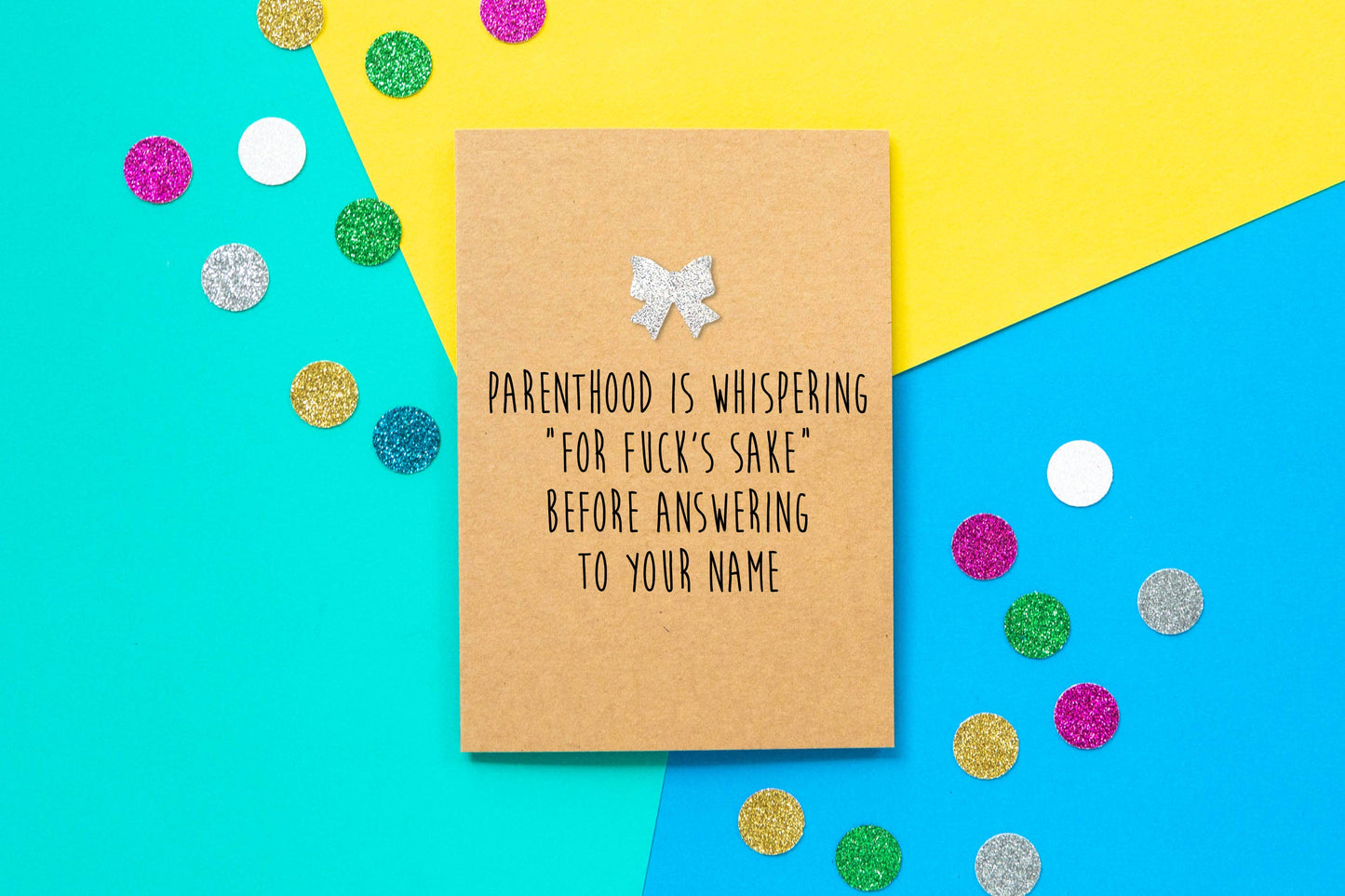 Funny New Baby Card | Parenting Is...