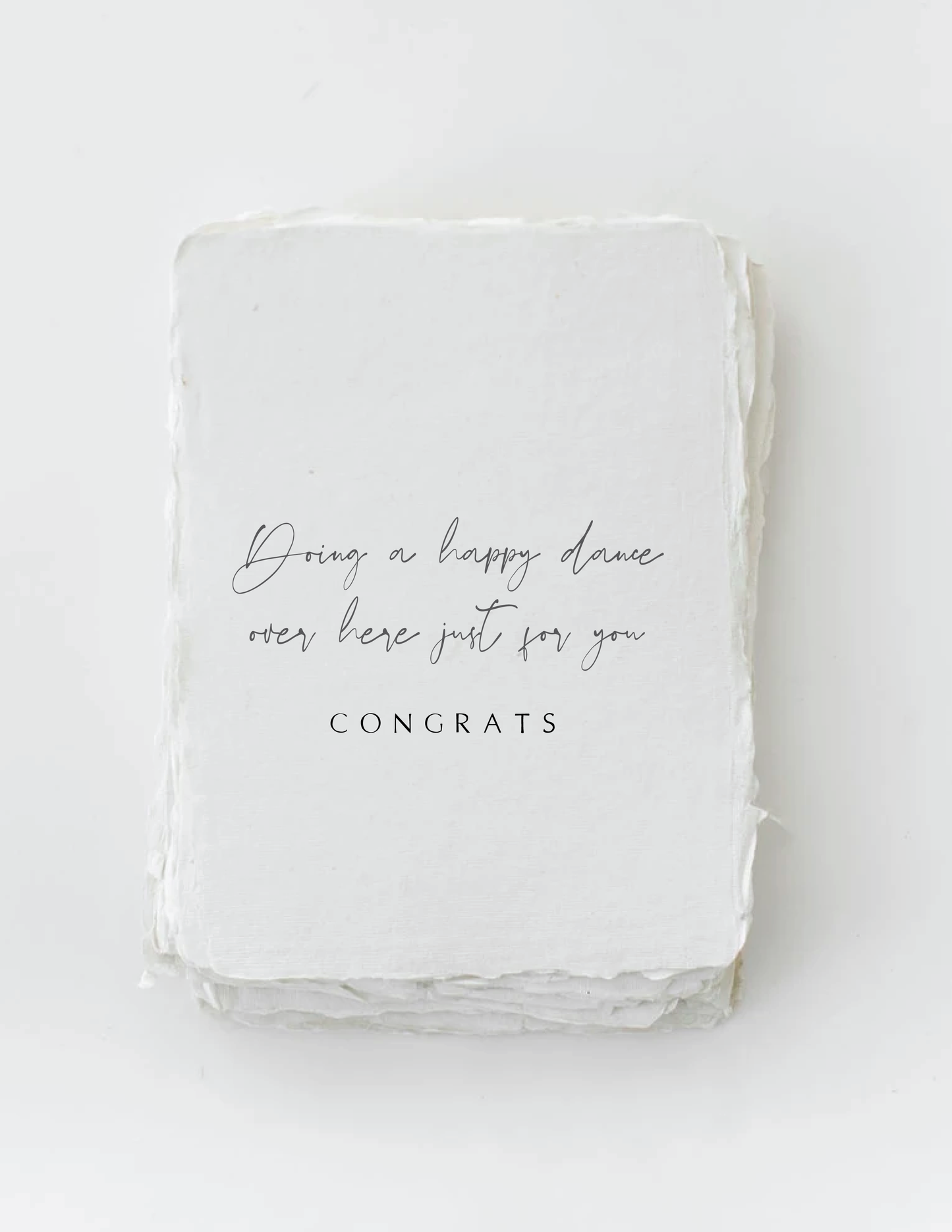 "Happy Dance For You" Congratulations Greeting Card