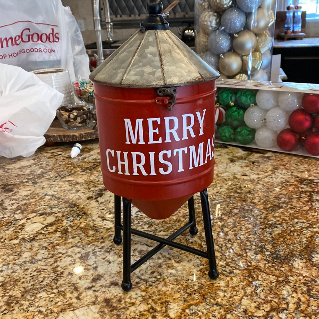 Christmas Water Tower