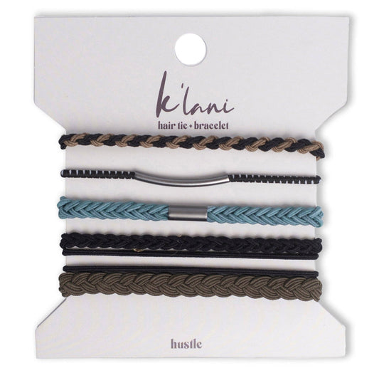 K’Lani Hair Tie Bracelets - Hustle